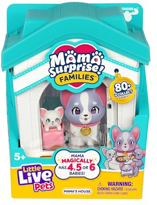 Little Live Pets Peluches interactives Maman et Bébés Mama Surprise Families Modèle aléatoire