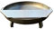 SOUK ONE Feuerplatte Plancha Platte aus Edelstahl 4mm, Grillplatte passend für Feuertonne 80 cm (Lieferung ohne Feuerschale)