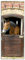 Wallario Wandgarderobe aus Holz in Größe 50 x 125 cm in Premium-Qualität, Motiv: Pferd im Stall | 5 Kleiderhaken zum Aufhängen
