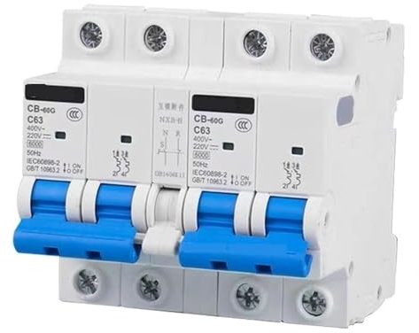 CB-60G DC véhicule électrique énergie Solaire Double Puissance commutateur de Transfert Manuel MCB 2 pièces(25 V,1P)