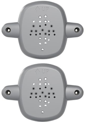 HGZLQKD 2 Pieces Gate Banister Adapter for Stairs Post Fitting Kit Mesh Gate Pet Barrier Universal Replace Mounted Mounting, Gray