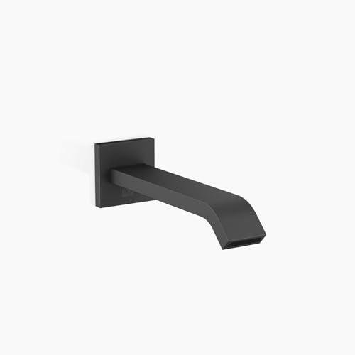 Dornbracht IMO Wanneneinlauf für Wandmontage, Ausladung 200mm, 13801670-33, Farbe: Schwarz Matt