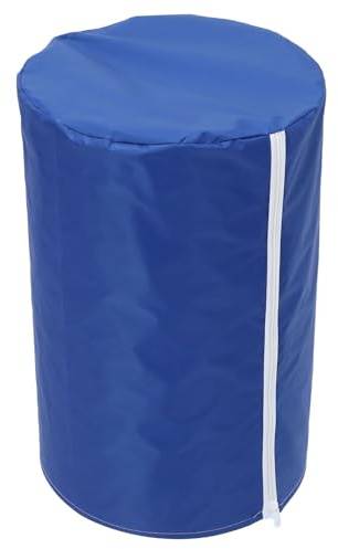 Toyvian Outdoor Propane Gas Cylinder Dust Cover with Oxford Fabric, Easy to Clean and Precise Fit, Protective Sleeve for 15kg Gas Cylinder, Suitable for Trailer and Outdoor Camping Use