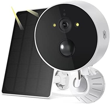 Telecamera Esterno Telecamera solare Rilevamento umano esterno Telecamera IP di sicurezza Pannello solare Ricarica batteria Telecamere di videosorveglianza CCTV(No Card)