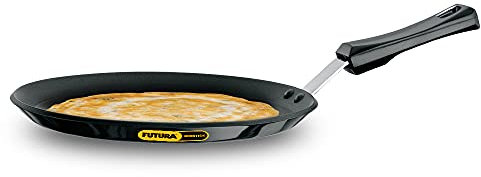 Futura Non-Stick Griddle, 10 Plastic Handle, Black