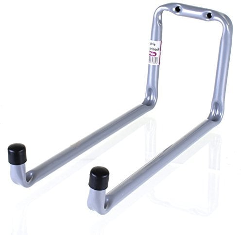 Marko Storage Solutions Wall Mounted Bracket Shelf Hook Storage Hook Bike Garage Shed Ladder Ceiling ((G) 250mm Twin Arm (Single))
