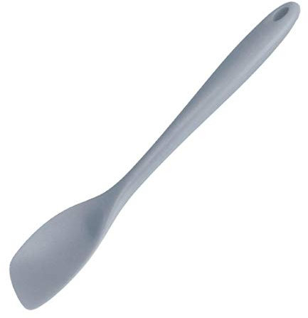 Vogue Silicone High Heat Mini Spoonula Grey - 200mm 8
