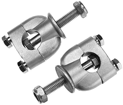 2pcs Motorcycle Dirt Bike ATV Handlebar Riser Mount Clamps 22mm 7/8