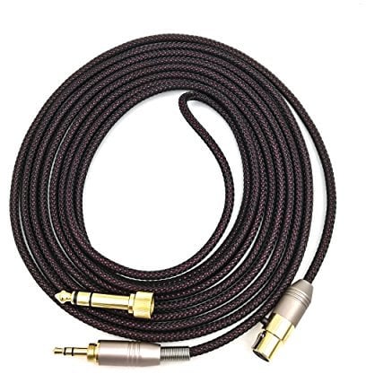 KetDirect Replacement Cable for AKG Q701 / K240 / K240S / K240MK II / K702 / K271s / K141 / K171 / K181 / K271 MKII/Pioneer HDJ-200 Headphones Audio Upgrade HiFi 6.6ft