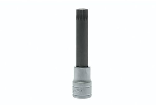 Teng Tools XZN Größe 14 Dreifach-Vierkant-Spline 1/2 Zoll Antrieb Chrom-Vanadium-Stecknuss | Mechanikwerkzeug | Handwerkzeug – M122814-C