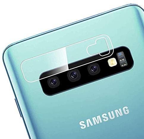 EasyULT Kamera Schutzfolie Für Samsung Galaxy S10/S10 Plus[2 Stück], Gehärtetes Glas Displayschutzfolie Kompatibel mit Samsung Galaxy S10/S10 Plus Kamera Objektiv