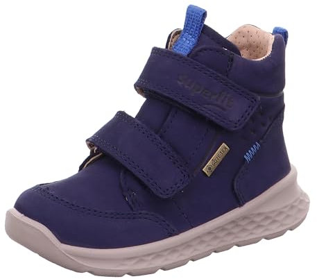Superfit Chaussures d'apprentissage Breeze pour garçon, Bleu 8000, 27 EU