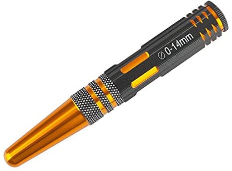 RECKWARD TUNING RT Lexanbohrer 0-14mm Black GD mit Sicherheitskappe