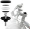 EFEALL Airtag Bike Mount Anti-Theft Air tag Custodia impermeabile Airtag Bike Mount Hidden Fit Auricolare Tubo 31,8 mm Bicicletta (non Incluso AirTag) (1 PZ Nero Opaco)