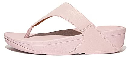 FitFlop Womens/Ladies Lulu Shimmer Toe Post Sandals (7 UK) (Lilac)