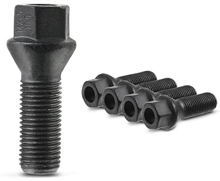 Frankberg 5 bulloni per ruota anteriore posteriore M14 x 1,5, compatibili con 7 E65, E66, E67, X3, E83, tutti i motori 2001-2011, 36136781152