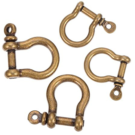 SHERCHPRY Tasche Ketten Schäkel Länge Verbindungsglied Gepäck Bronze Schleife Dienstringe Gurtschnalle Überlebenskette Für Klemmglieder Schwere Umhängetasche Stiftarmbänder Geldbörse Heben
