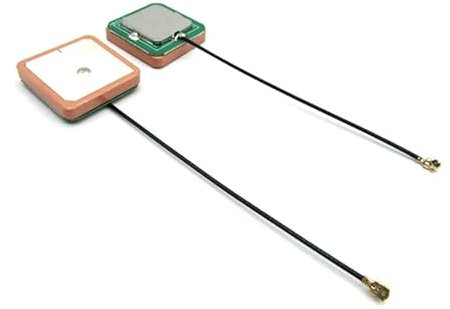 Antena activa de cerámica integrada GPS de alta ganancia de 28 dB para sincronización, navegación marina, módulo GPS, seguimiento del receptor con interfaz UFL