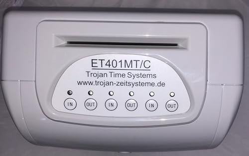- Sonderangebot - Rechnende DIGITAL-Stempeluhr ET401MT/C für bis zu 50 Mitarbeiter. Neues Modell 2025/3 Jahre Garantie / 30 Tage Rückgabe