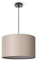 Paco Home Deckenlampe Pendellampe Aus Aluminium Und Stoff Hängelampe Ø45,5cm Breit Wohnzimmerlampe Esstisch Esszimmerlampe E27 Einfarbig 1 Flammig