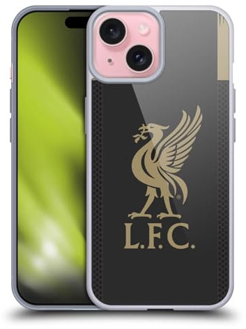 Head Case Designs Offizielle Liverpool Football Club Home Torwart 2019/20 Kit Gelhülle [Militärischer Schutzgrad] Kompatibel Mit Apple iPhone 15 Und Kompatibel Mit MagSafe
