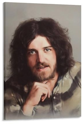 SECOLI Joe Cocker Art Porträt Leinwand Poster Dekorative Malerei Wandkunst Bild Druck Moderne Dekor Rahmenstil 60 x 90 cm