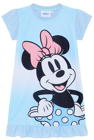 Minnie Mouse Girls Blue Nightie/Nightdress 2-3 years