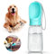 Dog Water Bottle, Leak Proof Portable Puppy Water Dispenser, 550ml Antibacterial Water Feeder For Pets, Dog Cat Pet Outdoor Walking Travelling Drinking Cup, Drinking Bowl (Blue-1)