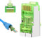 Solsop RJ45 Connector - 100 Pack CAT6 RJ45 Pass Through Connectors Ends, Ethernet Cable Crimp Connectors Network Unshielded RJ45 Plugs (Cat6 Shielded Pass Through, 100-Pack Plugs)