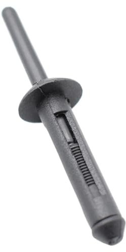 100X Clip de remache de plástico parachoques guardabarros sujetador OE # 6506007AA