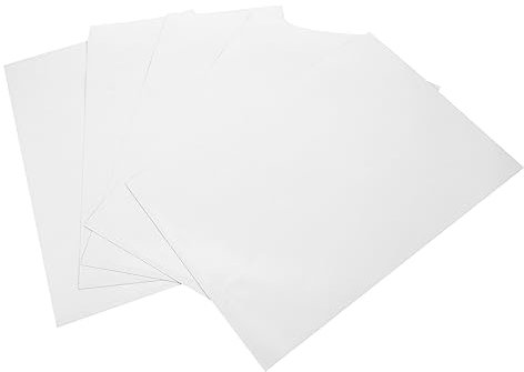 KICHOUSE 5 Stück magnetisches Druckpapier mattes Aufkleberpapier Magnetische Druckerpapiere Druckerpapier selbstklebend Mini-Aufkleberpapier Weicher Magnet aus Gummi