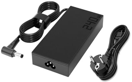 Fuente de alimentación AC ROG 240W 20V 12A para ASUS ROG Zephyrus Duo 15 GX550LXS M16 S15 S17 G14 G15 G16 G513 GX550LXS G533 G533QS G733QM G733QR G733QS G733Q SA - Fuente de alimentación para
