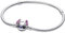 PANDORA Disney Stitch Schlangen-Gliederarmband aus Sterling-Silber, aus der Disney Kollektion, Länge: 19 cm, 593738C01-19