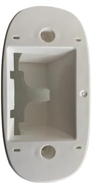 Vejvrczrm Weiße Ladeanschlussblende, dekorative Abdeckung, Staubsaugerteile, kompatibel mit Tineco Floor ONE S5/S5 PRO 2(Baffle Vision 2)