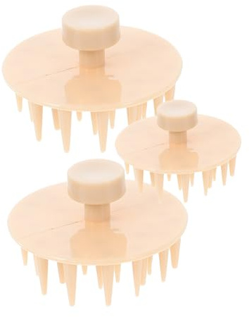 WRITWAA 4 Sätze Kopfhaut Massagebürste Aus Silikon Handheld Shampoo Bürste Zur Sanften Und Massage Kopfhaut Männer Für Unterwegs 2 Stücke * 4