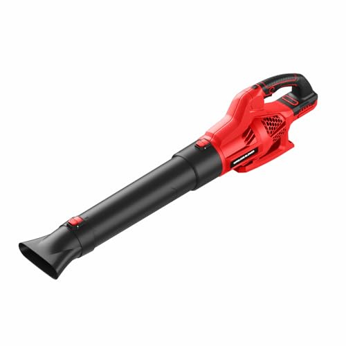 Gruecoinno Cordless Leaf Blower for Milwaukee M18 18V Battery, 500CFM/150MPH Handheld Leaf Blower for Blowing Leaves,Dust,Snow, Lawn Care,Patio Cleaning (Battery Not Included)