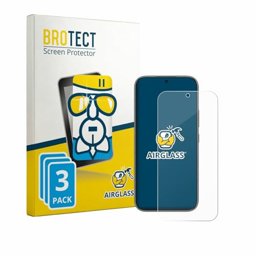 BROTECT 3 Stück Schutzglas für Honor 600 Pro Schutzfolie Panzer Folie Glas[Extrem Kratzfest 9H, Anti-Fingerprint, Ultra-Transparent]