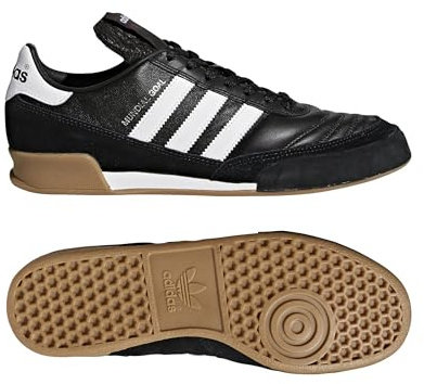 adidas Men's Mundial Goal Football Boots, Black Black 1 Running White, 6.5 UK