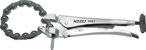 Hazet 4682-1 Tagliatubi a Catena, Argento, Lunghezza 315 mm