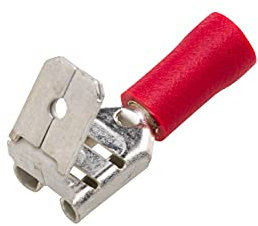 HELLA 8KW 700 143-003 Leitungsverbinder - rot - von: 0.5mm² - bis: 1.0mm² - Steckverteiler - 6,3 x 0,8