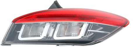 Valeo Feu arrière à technologie halogène, Référence 43859 pour RENAULT Megane III (2008 > 2012), blanc