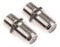 2 x F Type Connector Satellite Cable Female to Female Coupler Joiner Gender Changer