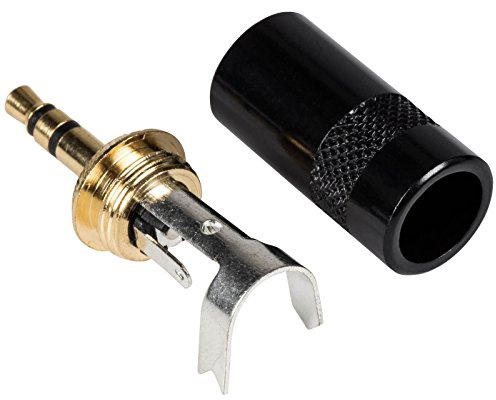 REAN Stereo NYS231BG-LL Extra large entry 3.5mm Mini Jack plug (8mm)