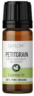 Lily & Loaf Petitgrain Organic Essential Oil (Citrus aurantium SSP Amara) | 100% Pure & Natural | 10ml