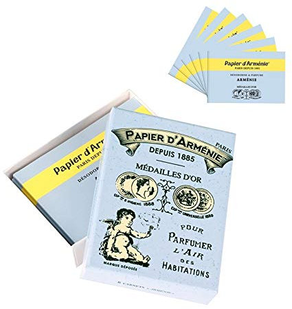 Papier d'Arménie • Coffret Vintage ARMÉNIE • Désodorisant Naturel • Parfum d'intérieur • POTPOURRI_SACHET