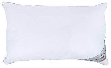 Traumschloss Kopfkissen »Soft« 40x60cm mit 3D Soft-Polyesterfaser | Baumwollbezug Feinbatist | Allergiker geeignet und pflegeleicht