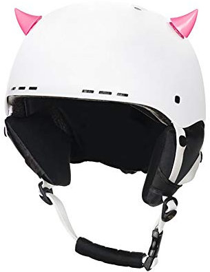 Crazy Ears Helm-Ohren Accessoires & Helm-Dekoration Kleine Hörner, Käfer, Krone, CrazyEars:Mini Hörner Rosa
