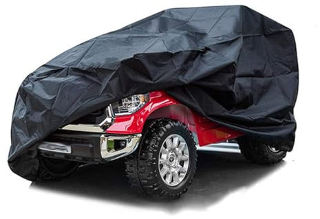 Kids Electric Car Cover Waterproof, Large Car Toy Cover Compatible with Homcom,Aiyaplay,Heavy Duty Outdoor Wrapper Resistant Waterproof UV Rain Snow Protection for Kids Electric Vehicle