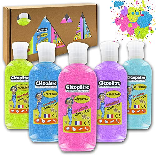 CLEOPATRE GP100XX5NEON - Lote de 5 goles de pajarita (100 ml)