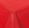 texpot Tischdecke 130 x 160 cm rot Gartendecke mit Saum abwaschbar Gartentischdecke Balkon Terrasse wetterfest